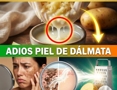 ¡¿Tienes “Piel de Dálmata” por el Sol?! Borra el Paño y las Manchas Oscuras con Jugo de Papa Cruda ¡¿Tienes “Piel de Dálmata” por el Sol?! Borra el Paño y las Manchas Oscuras con Jugo de Papa Cruda