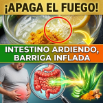 Apaga el Fuego de tu Intestino: El “Elixir Verde-Dorado” para Desinflamar tu Barriga en 7 Días