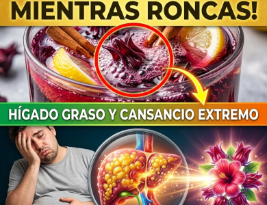 ¡Tu Cansancio Extremo NO es Normal! La Infusión Nocturna para Limpiar el Hígado Graso y Bajar la Panza