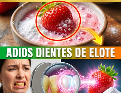 ¡¿Tienes “Dientes de Elote”?! Blanquea tu Sonrisa Rápido y sin Sensibilidad con Fresa y Bicarbonato ¡¿Tienes “Dientes de Elote”?! Blanquea tu Sonrisa Rápido y sin Sensibilidad con Fresa y Bicarbonato