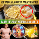 ¡Se Acabó la Fiesta en tu Panza! El Té “Policía del Detox” que Desaloja a la Grasa para Siempre (Receta Casera)