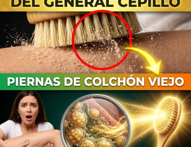 ¡Tus Piernas Parecen Colchón Viejo! La Técnica Militar del “General Cepillo” para Borrar la Piel de Naranja (Sin Cremas Caras)