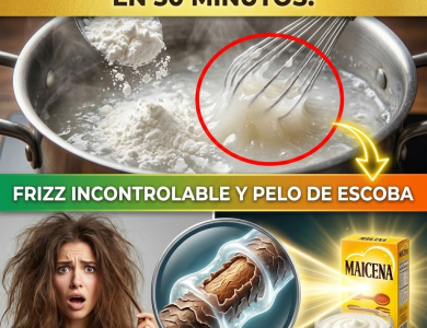 ¡Pareces un León Recién Levantado! El “Botox Capilar” de Maicena para Alisar tu Pelo en 30 Minutos (Sin Formol)