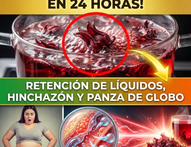 ¿Estás Gorda o Inundada? El “Drenaje Rojo” de Doña Jamaica para Desinflamar tu Cuerpo en 24 Horas (¡No es Grasa!)