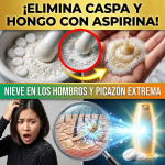 ¡Qué Oso! Tienes “Nieve” en los Hombros: Elimina la Caspa y el Hongo con 5 Pesitos (Receta de Aspirina)