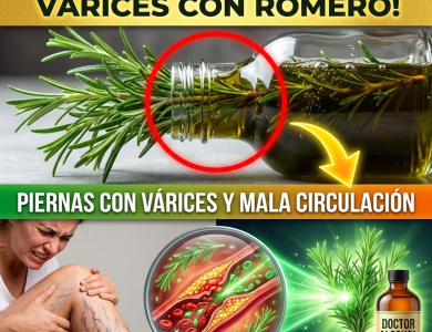 ¡Tus Piernas Parecen Mapa de Carreteras! El “Doctor Alcohol” con Romero para Borrar las Arañitas y Várices (Receta de la Abuela)