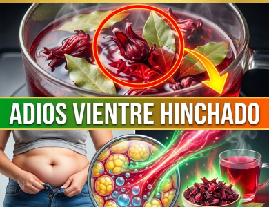 ¡¿Tienes una “Llantita de Masa” en el Vientre?! Derrite la Grasa y Elimina la Retención con el Té “Chupapanza” de Jamaica y Laurel ¡¿Tienes una “Llantita de Masa” en el Vientre?! Derrite la Grasa y Elimina la Retención con el Té “Chupapanza” de Jamaica y Laurel