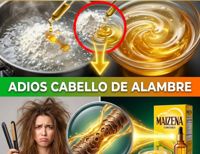 ¡La Plancha Está Fritando tu Cabello! El Baño Casero para Eliminar el Frizz y Tener “Pelo de Seda”