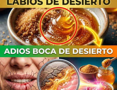 ¡Tu Saliva Está Destruyendo Tus Labios! El Exfoliante Casero para Borrar la “Boca de Desierto”