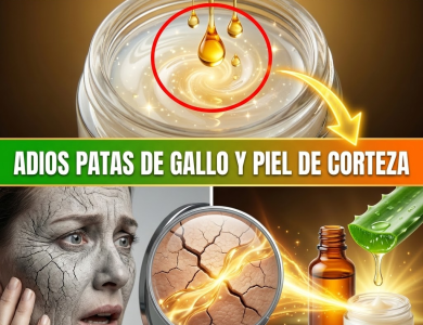 ¡Tu Crema Hidratante NO Va a Borrar Esas Arrugas! El “Cemento Mágico” Casero Para Eliminar las Patas de Gallo