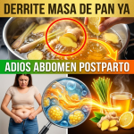 ¡¿Tu Abdomen Posparto Parece “Masa de Pan”?! Derrite la Grasa Rebelde y Elimina la Retención con el Detox de Jengibre y Limoncillo