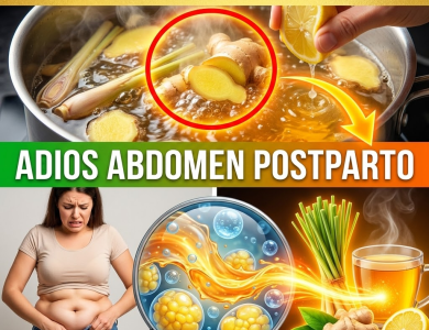 ¡¿Tu Abdomen Posparto Parece “Masa de Pan”?! Derrite la Grasa Rebelde y Elimina la Retención con el Detox de Jengibre y Limoncillo ¡¿Tu Abdomen Posparto Parece “Masa de Pan”?! Derrite la Grasa Rebelde y Elimina la Retención con el Detox de Jengibre y Limoncillo