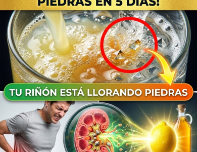 ¡Tu Riñón Está Llorando Piedras! El Remedio Casero de 3 Ingredientes para Triturarlas en 5 Días