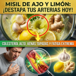 ¡Destapa tus Arterias Hoy! El “Misil” de Ajo y Limón para Bajar el Colesterol y Salvar tu Corazón