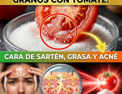 ¡Tu Cara Parece Sartén! Elimina el Brillo y Seca los Granos con el “Exfoliante Rojo” de Doña Tomata