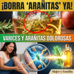¿Escondes tus Piernas por las Varices? El Tónico de Vinagre y Romero para Borrar “Arañitas”