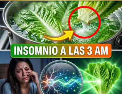 ¿Tu Cerebro No Se Apaga a las 3 AM? El “Botón de Apagado” Natural con Té de Lechuga para Dormir como Bebé