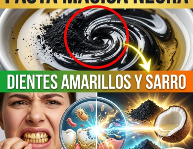 ¿Te Da Vergüenza Sonreír? Rompe el Sarro y Blanquea tus Dientes con la “Pasta Mágica” Negra ¿Te Da Vergüenza Sonreír? Rompe el Sarro y Blanquea tus Dientes con la “Pasta Mágica” Negra