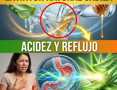 ¿Sientes un Volcán en el Pecho? Apaga la Acidez y el Reflujo con el “Extintor” de Sábila ¿Sientes un Volcán en el Pecho? Apaga la Acidez y el Reflujo con el “Extintor” de Sábila
