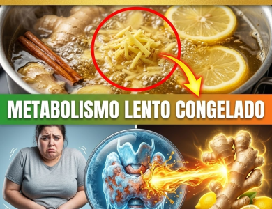 ¿Engordas Solo con Respirar? El Té Acelerador de Jengibre que “Derrite” tu Metabolismo Congelado