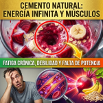 ¿Te Sientes como Trapo Viejo a Mediodía? El “Cemento Natural” para Energía Infinita y Músculos de Acero (¡Tira esa Bebida Energética!)
