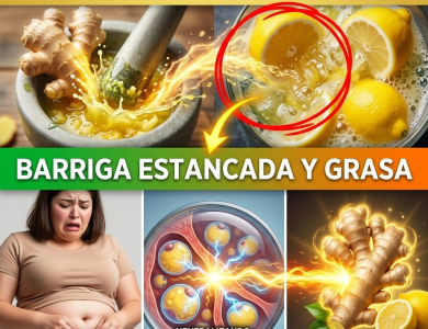 ¿Harto de la Barriga Estancada? La “Bomba” de Jengibre y Limón para Derretir la Panza Rápido