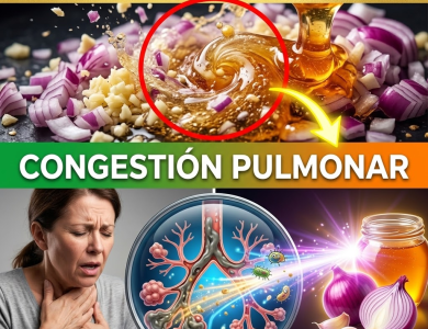 ¿Sientes el Pecho Congestionado? El “Jarabe Ancestral” de Cebolla Morada que Limpia tus Pulmones HOY
