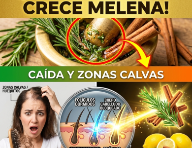 ¡Ya No Seas Pelona! La “Bomba” Natural de Romero y Canela que Detiene la Caída y Te Hace Crecer Melena de Leona