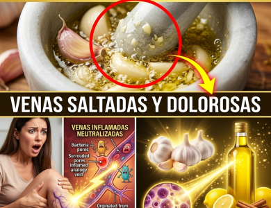 ¿Venas Saltadas y Dolorosas? El “Aceite Destapacaños” de Ajo que Borra las Várices y Te Deja Piernas de Seda