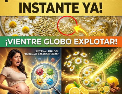 ¿Tu Vientre Parece un Globo a Punto de Explotar? El Té “Desinflamante” de Manzanilla e Hinojo para un Abdomen Plano al Instante