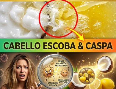 ¿Cabello de Escoba y Lluvia de Caspa? La “Bomba” de Coco y Limón para una Melena de Seda