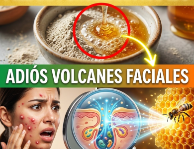 ¡Dile Adiós a los ‘Volcanes’ en tu Cara! El Remedio Casero de Miel y Arcilla Bentonita para una Piel de Porcelana