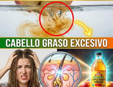 ¡El Secreto Revelado! La “Proporción de Oro” Exacta de Vinagre de Manzana para Eliminar el Cabello Graso en Minutos