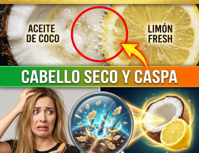 ¡Adiós a la Escoba y la Caspa! Revelado el “Secreto de Oro” con Aceite de Coco y Limón: Medidas Exactas y Tiempo Crucial para no Dañar tu Cabello