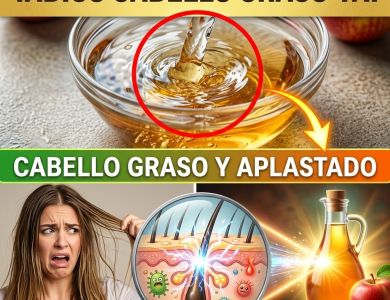 ¡Dile Adiós al Cabello Graso y Aplastado! Revelado el Secreto de Oro y la Proporción Exacta de Vinagre de Manzana que NO Quema tu Cuero Cabelludo
