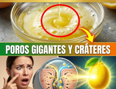 ¡Borra los Poros Gigantes AHORA! Revelado el “Secreto de Oro” con la Proporción Exacta de Clara de Huevo y Limón para No Quemarte
