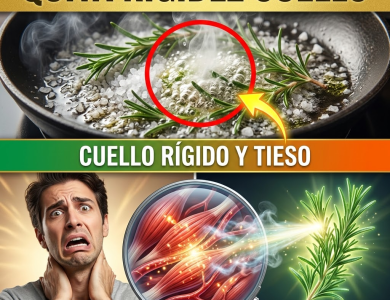 ¡El Secreto Definitivo! Los “Minutos Exactos” de Sal y Romero para Quitar el Dolor de Cuello (Sin Quemar tu Piel)