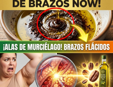 ¡El Secreto Revelado! Los “Minutos Exactos” y la Proporción de Café y Aceite para Eliminar los Brazos Flácidos