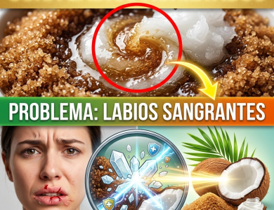 ¡El Secreto Revelado! La Proporción Exacta y los Minutos Precisos para Curar Labios Agrietados y Sangrantes