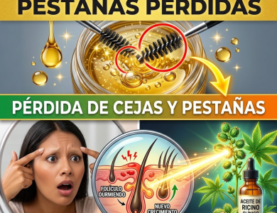 ¡El Secreto Revelado! La Proporción Exacta y el Protocolo Clínico para Regenerar Cejas y Pestañas Perdidas con Aceite de Ricino