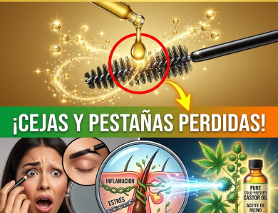 ¡El Secreto Revelado! La Proporción Exacta y el Protocolo Clínico para Regenerar Cejas y Pestañas Perdidas con Aceite de Ricino