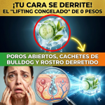 ¡Tu Cara se Derrite! El “Lifting Congelado” de 0 Pesos para Cerrar Poros y Levantar Cachetes de Bulldog