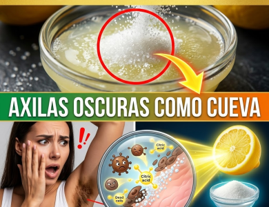 ¿Tienes las axilas oscuras como “cueva” y te da pena levantar los brazos? El secreto de la abuela con Limón y Azúcar