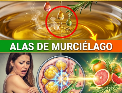 El Secreto del Aceite Caliente: La Proporción Exacta y los 10 Minutos Precisos para Eliminar las “Alas de Murciélago” (¡Peligro si lo haces mal!) El Secreto del Aceite Caliente: La Proporción Exacta y los 10 Minutos Precisos para Eliminar las “Alas de Murciélago” (¡Peligro si lo haces mal!)