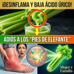 ¡Adiós a los “Pies de Elefante”! El Jugo de Apio Mágico para Desinflamar y Bajar el Ácido Úrico
