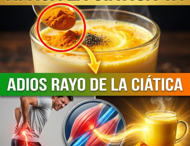 ¡¿Sientes el “Rayo de la Ciática”?! Apaga el Dolor de Espalda y el Nervio Atrapado con la Milagrosa Leche Dorada
