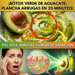 ¡Tira Esas Cremas Caras a la Basura! El “Bótox Verde” de Aguacate para Planchar Arrugas en 20 Minutos