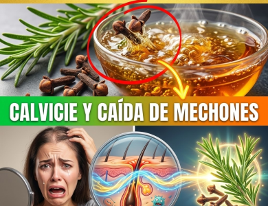 ¿Sientes que te quedas CALVA al peinarte? El Secreto de Romero y Clavo para DETENER la Caída en 7 Días