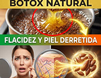 ¿Sientes que tu Rostro se “Derrite”? El “Botox Natural” de Linaza para una Piel de Porcelana