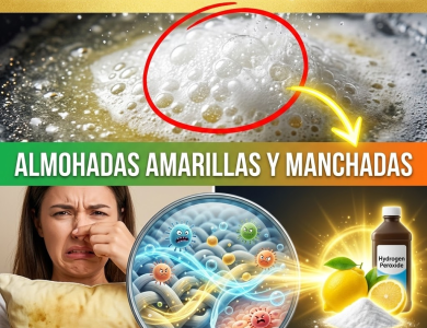 ¡Rescata tus Almohadas Amarillentas! La Pasta Mágica para un Blanco Radiante Sin Usar Cloro